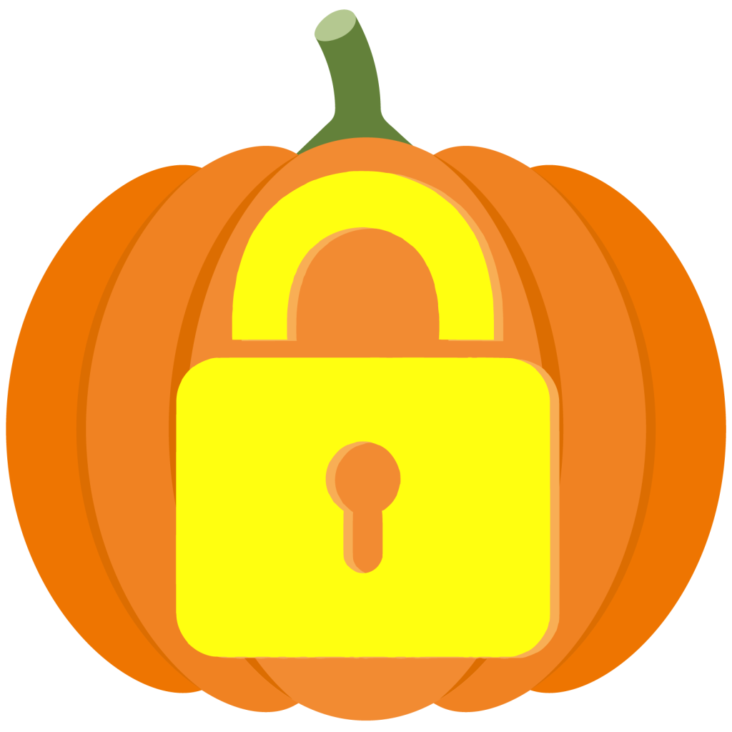 cyber-security-lock-pumpkin-stencil-paper-crafts